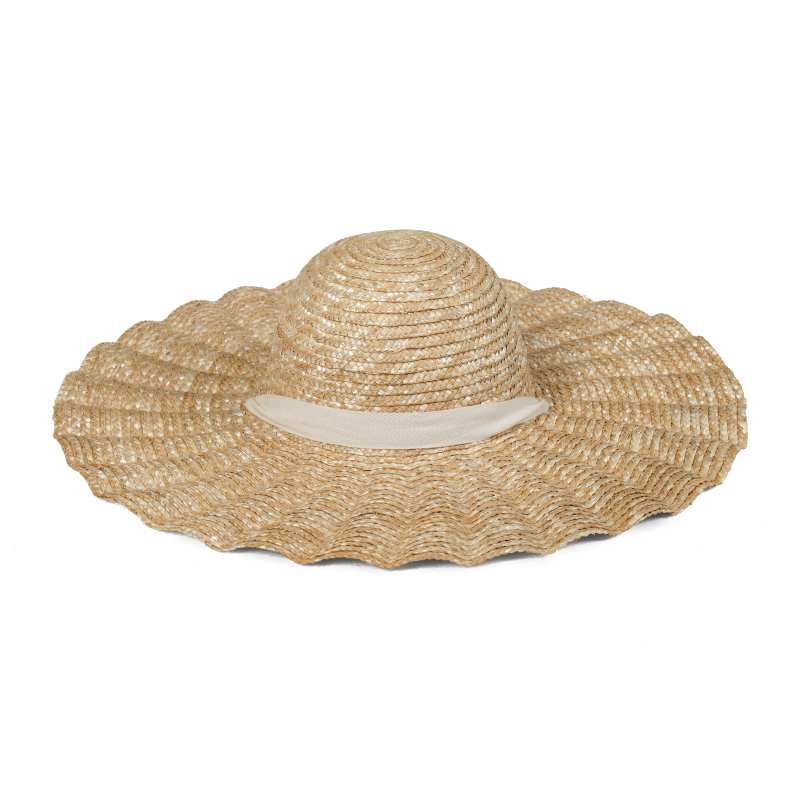 Scalloped Dolce Hat